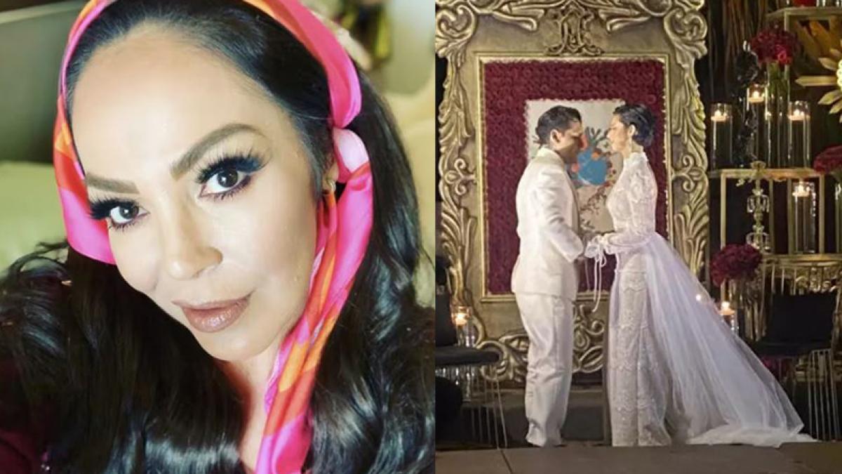 Christian Nodal no invitó a su madrina a su boda con Ángela Aguilar y así respondió ella | VIDEO