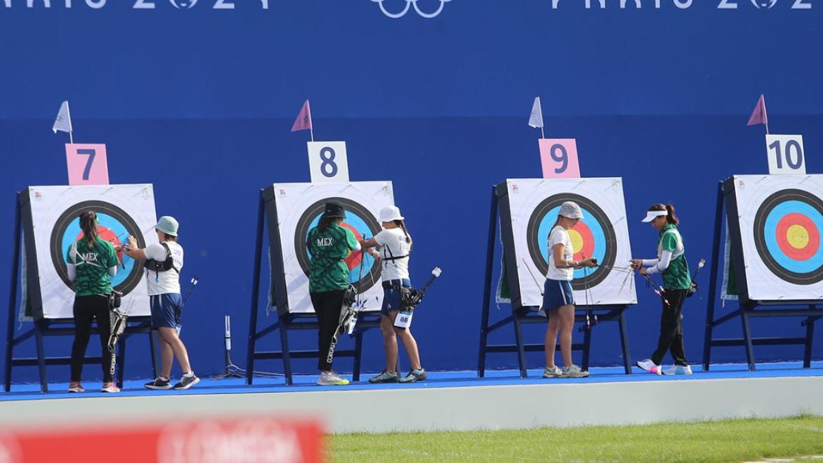 París 2024: Mexicanos de tiro con arco viven su primer día de actividades con algunos altibajos