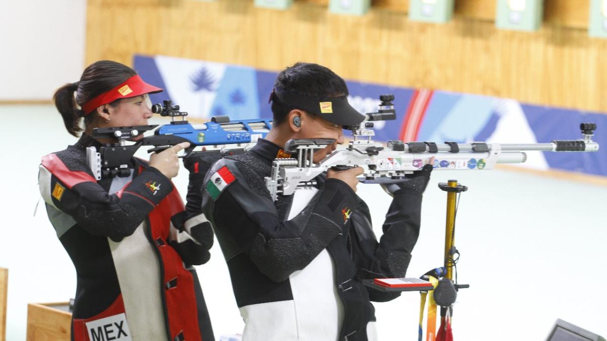 París 2024: Goretti Zumaya y Edson Ramírez finalizan en séptimo lugar en rifle de aire mixto de los Juegos Olímpicos