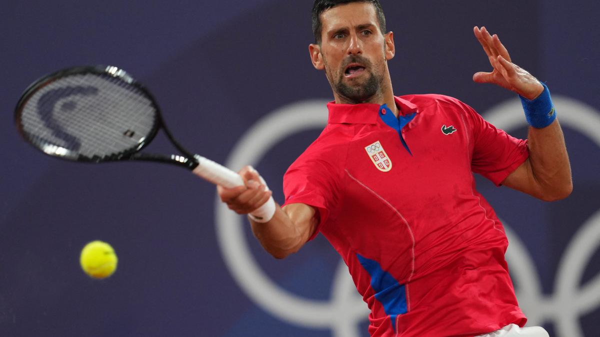 París 2024: Novak Djokovic empieza con el pie derecho los Juegos Olímpicos y vence a Matthew Ebden