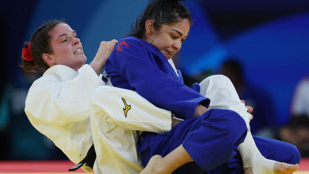 París 2024: Mexicana Paulina Martínez es eliminada en judo ante la alemana Mascha Ballhaus