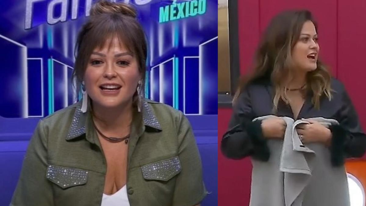 Mariana Echeverría tiene un descuido en La Casa de los Famosos México 2 al olvidar que hay cámaras