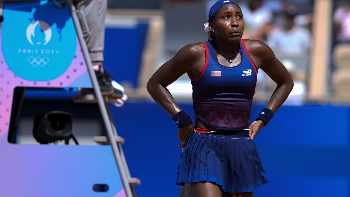 Favorita Gauff se va de París con polémica