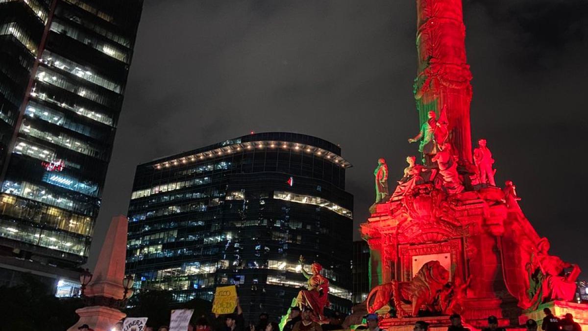 Venezolanos en CDMX protestan contra la reelección de Nicolás Maduro