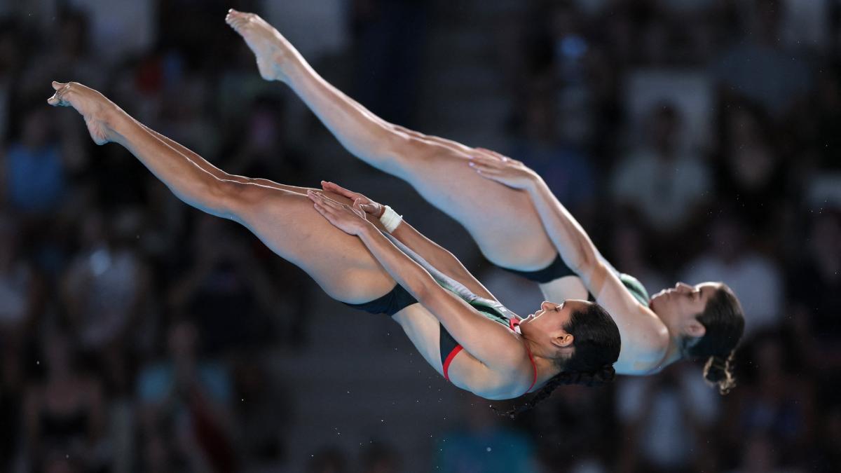 París 2024: Alejandra Orozco y Gaby Agúndez terminan en quinto lugar en clavados plataforma 10m en Juegos Olímpicos