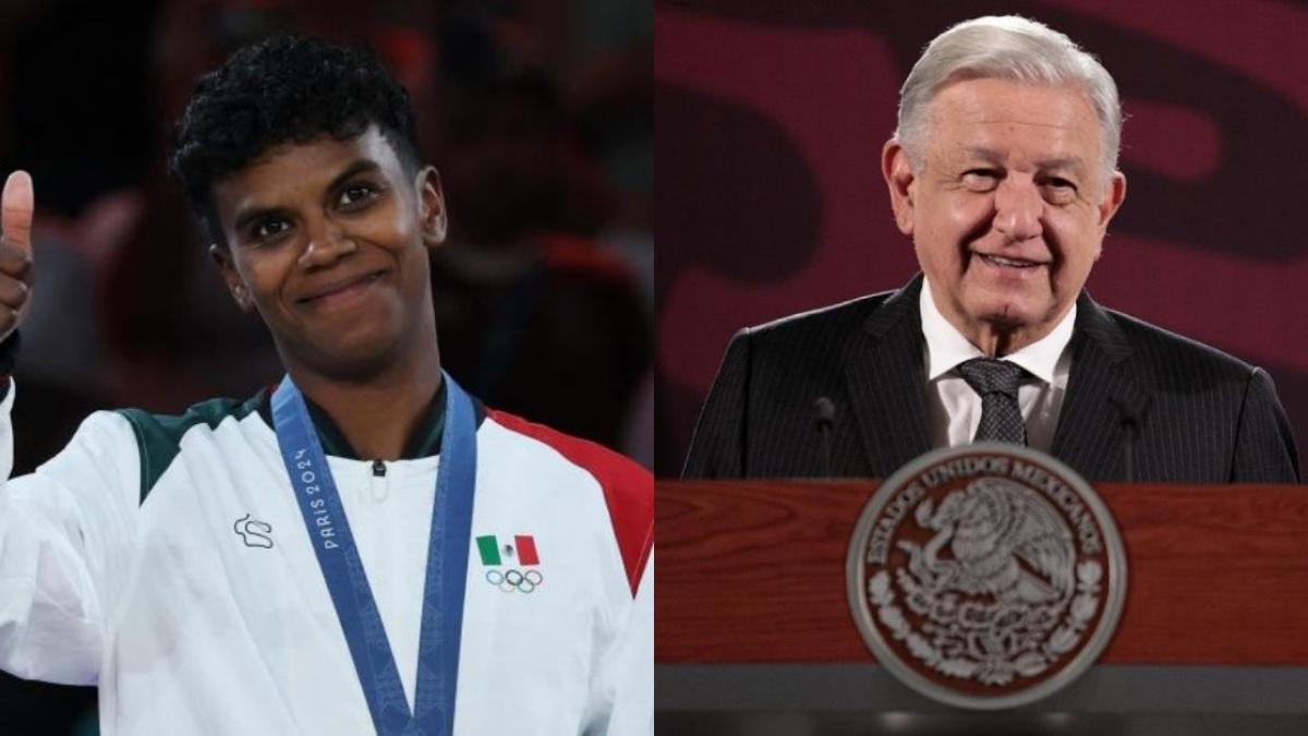 Vendrán más medallas en París 2024 porque México “está en buen momento”: AMLO