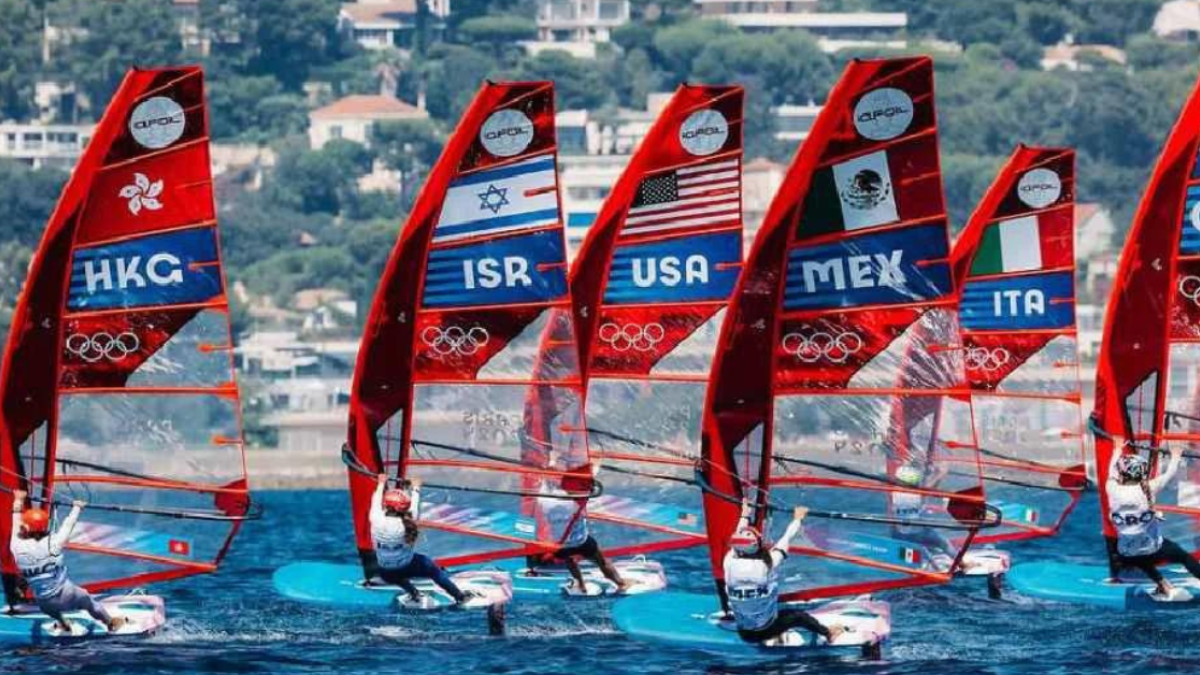 París 2024 suspende competencia de Windsurf Femenil, donde compite la mexicana Mariana Aguilar