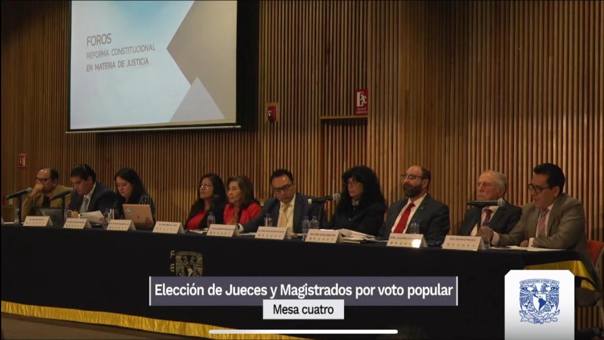 Reforma judicial: Elección popular no garantiza independencia de las personas juzgadoras, afirman expertos de la UNAM