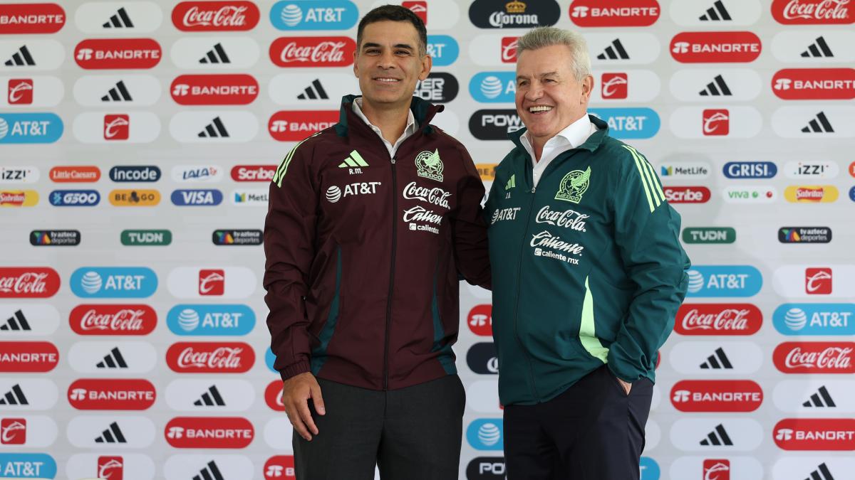 Javier Aguirre y Rafa Márquez resaltan su ilusión en su presentación con la Selección Mexicana