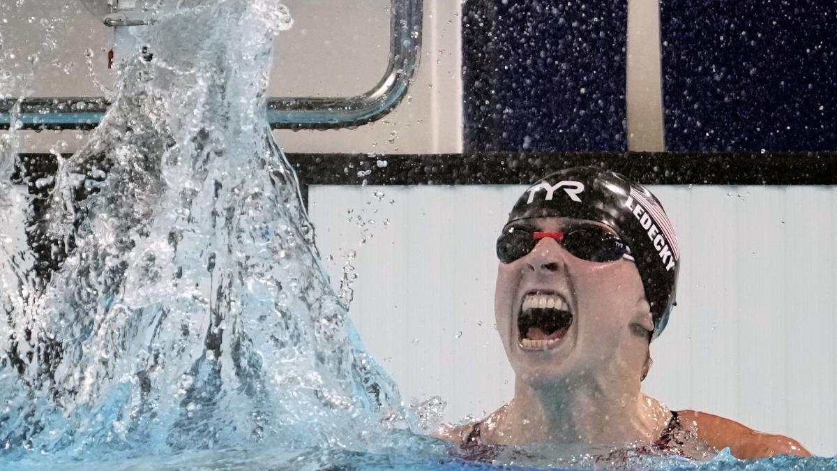 Ledecky, la mejor de la historia en la natación olímpica