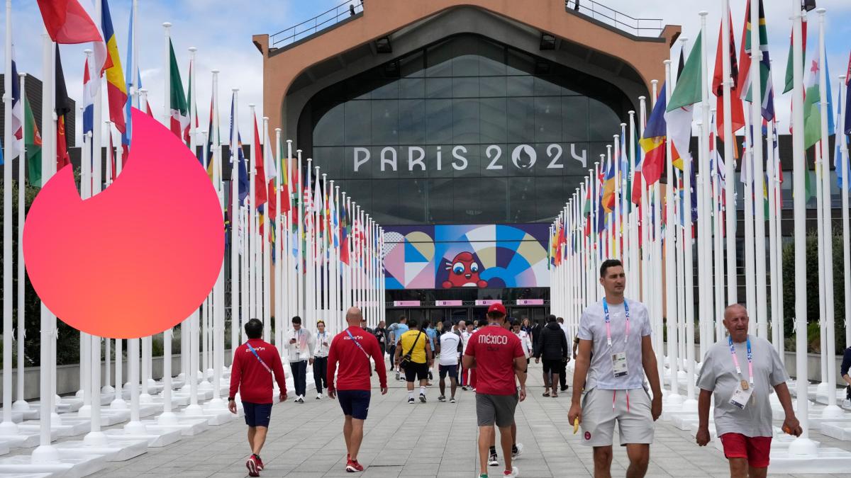 París 2024: Existe un Tinder en los Juegos Olímpicos para los atletas y es una locura