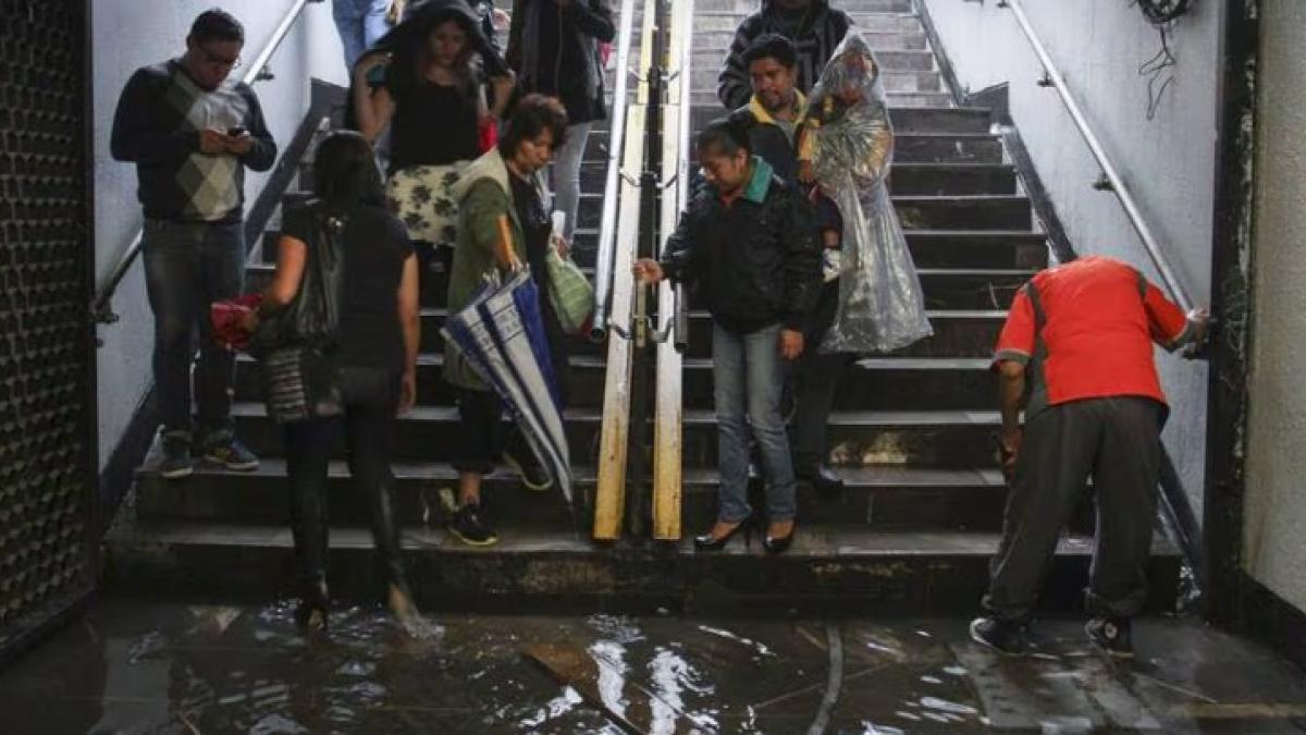 Lluvias en CDMX: Metro implementa marcha lenta en estas Líneas