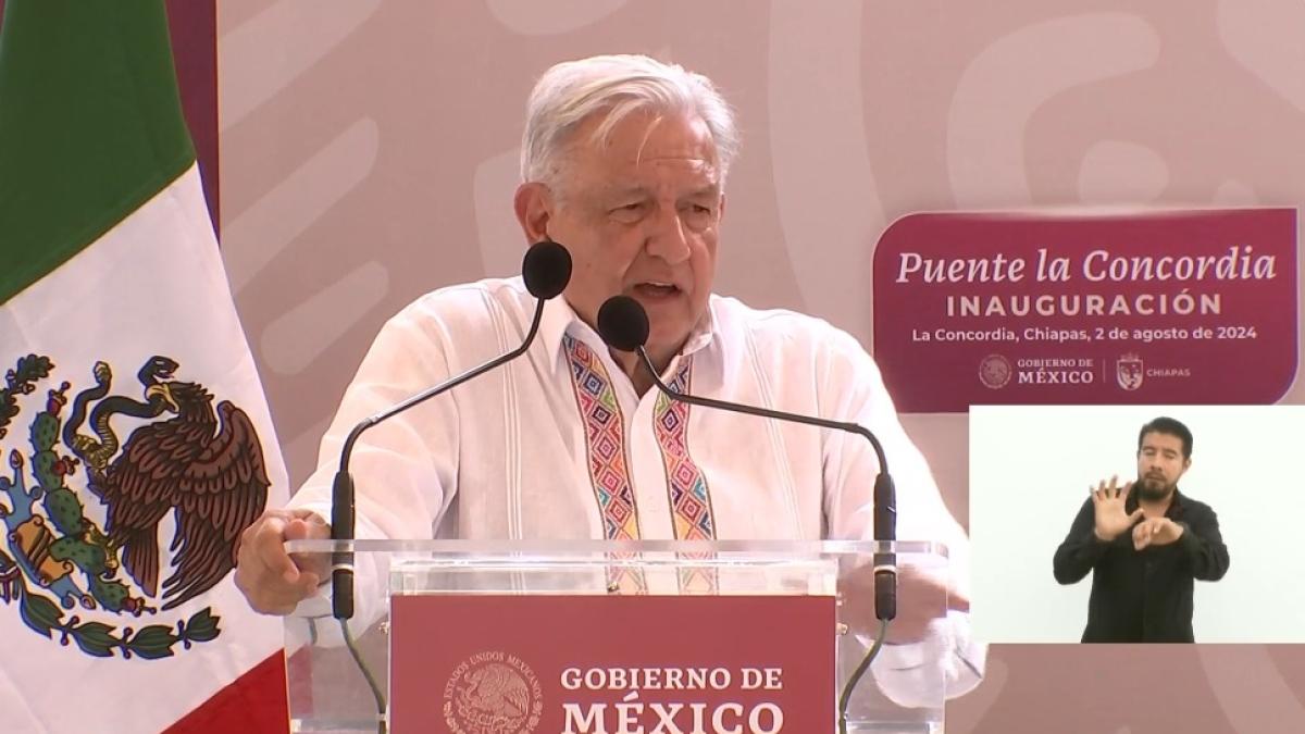 'Hay que ir por el camino de paz': AMLO expresa su preocupación por violencia en Chiapas