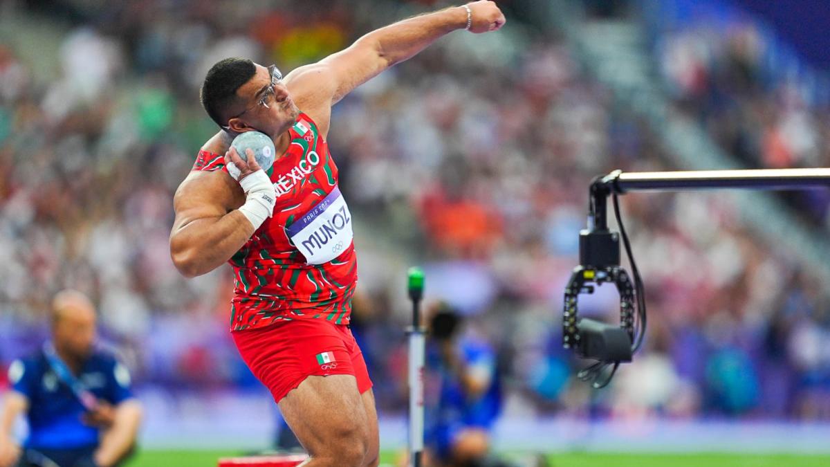 París 2024: ¡Orgullo nacional! Uziel Muñoz es el octavo mejor del mundo en lanzamiento de bala