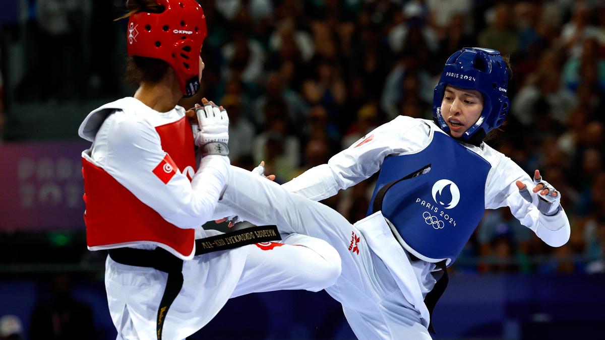 París 2024: Mexicana Daniela Souza es eliminada en el taekwondo de los Juegos Olímpicos en su primer combate