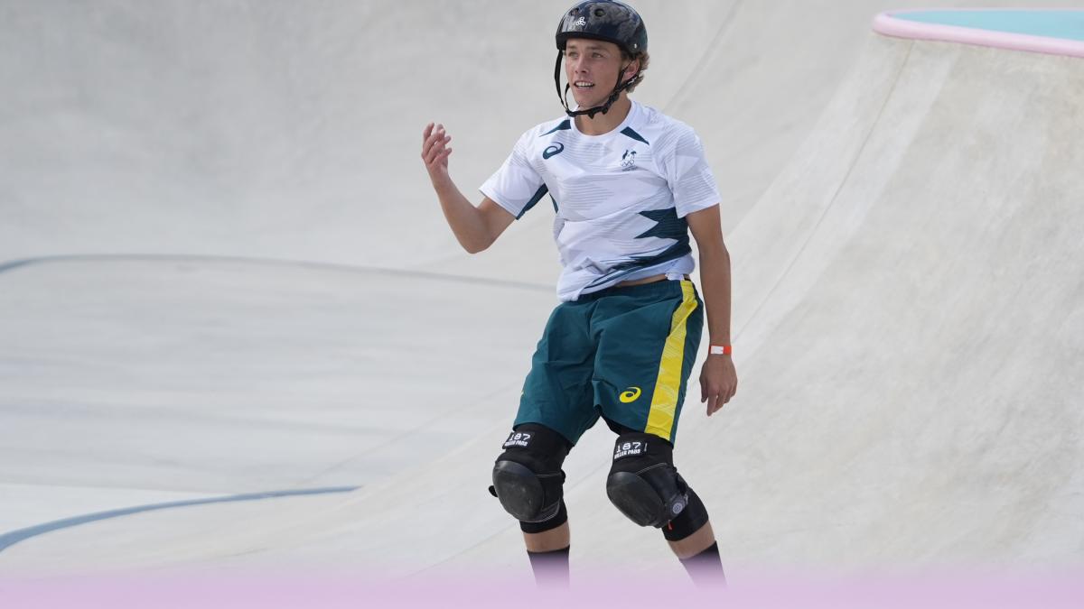 París 2024: Keegan Palmer conquista el oro en park masculino de skateboarding y es bicampeón olímpico