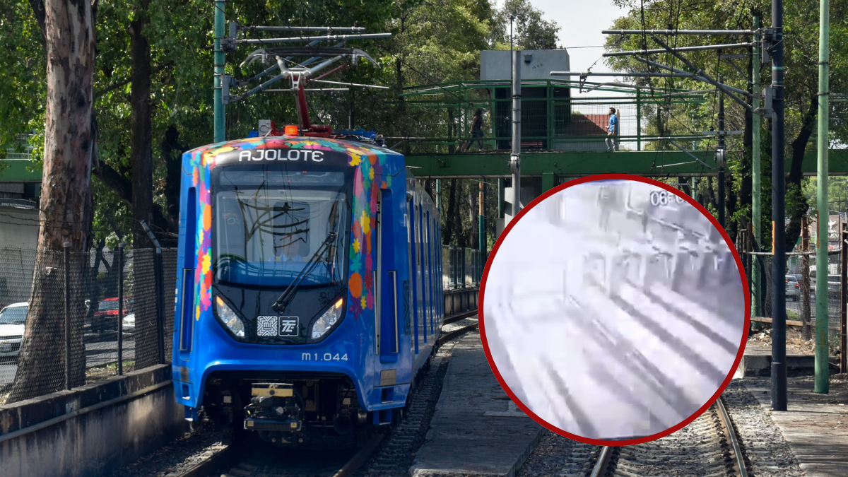 Cae rayo en estación del Tren Ligero y suspenden el servicio | VIDEO