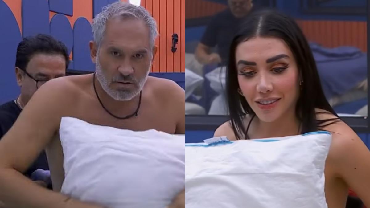 Karime Pindter viste al cuarto Mar solo con almohadas para fiesta 'privada' en La Casa de los Famosos México 2 | VIDEO