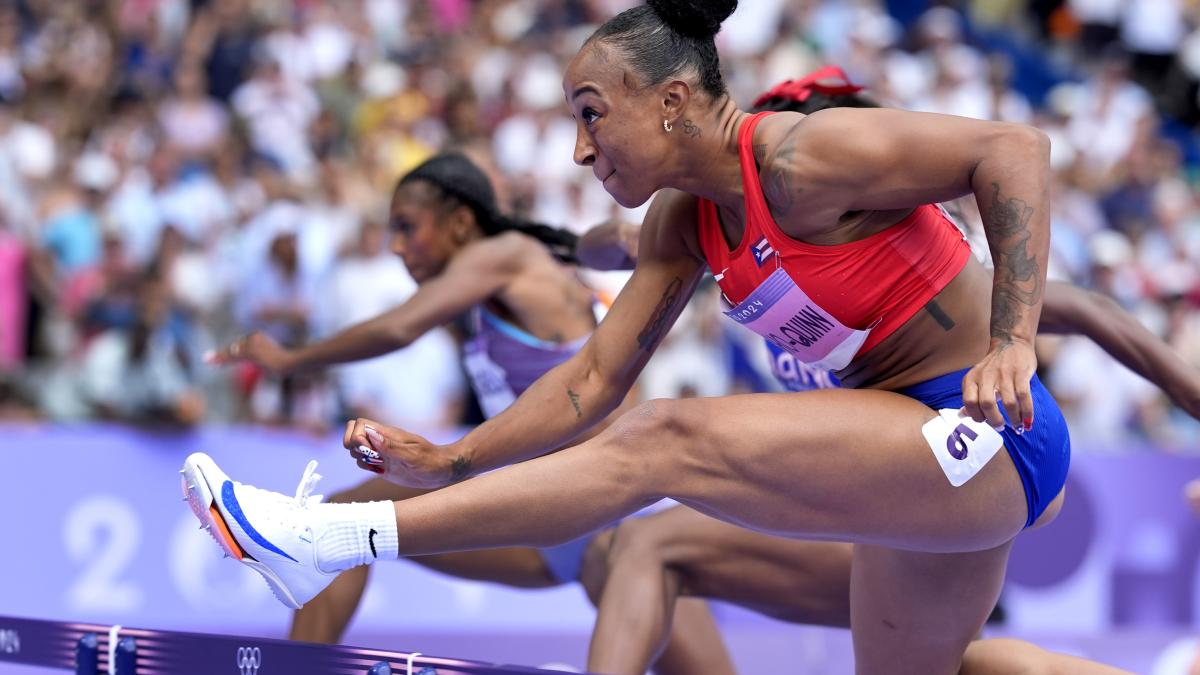 París 2024: Jasmine Camacho-Quinn buscará defender su corona olímpica en la final de los 100 metros con vallas