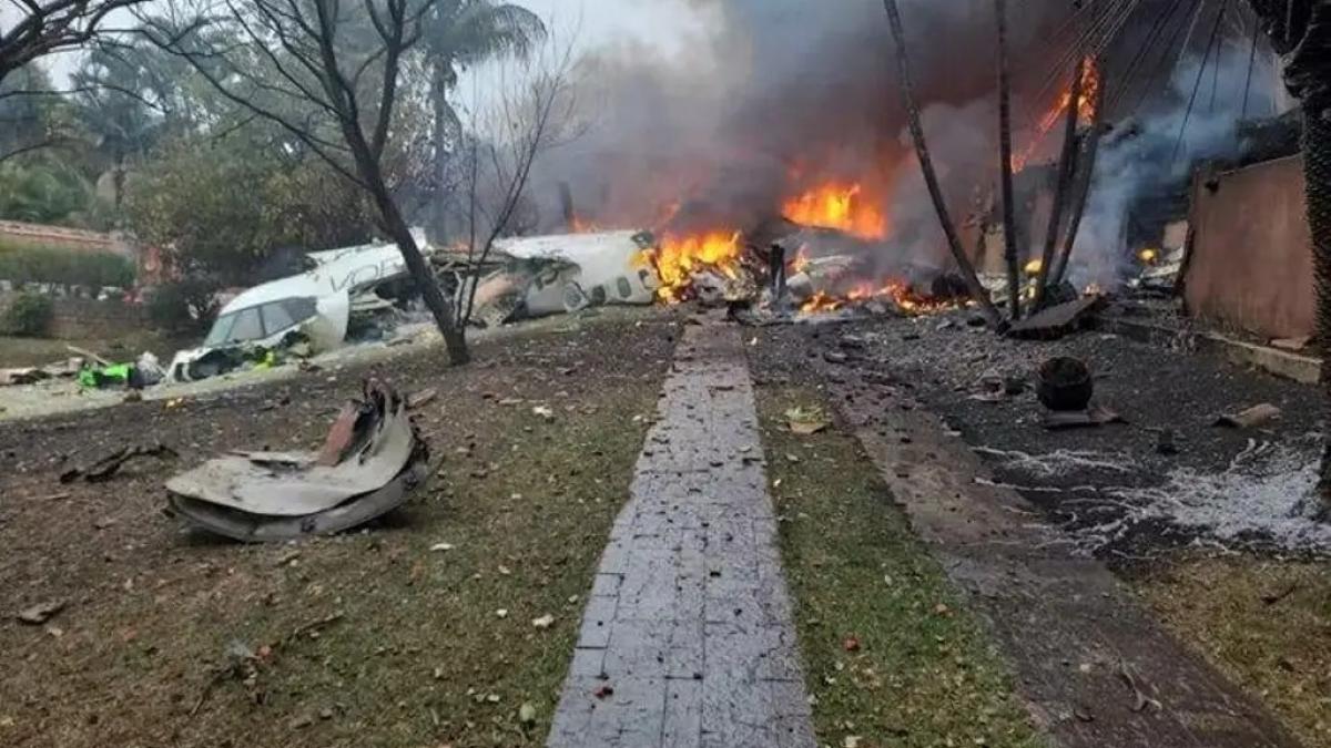 México da condolencias a Brasil por “fatal accidente” aéreo; no hay mexicanos fallecidos