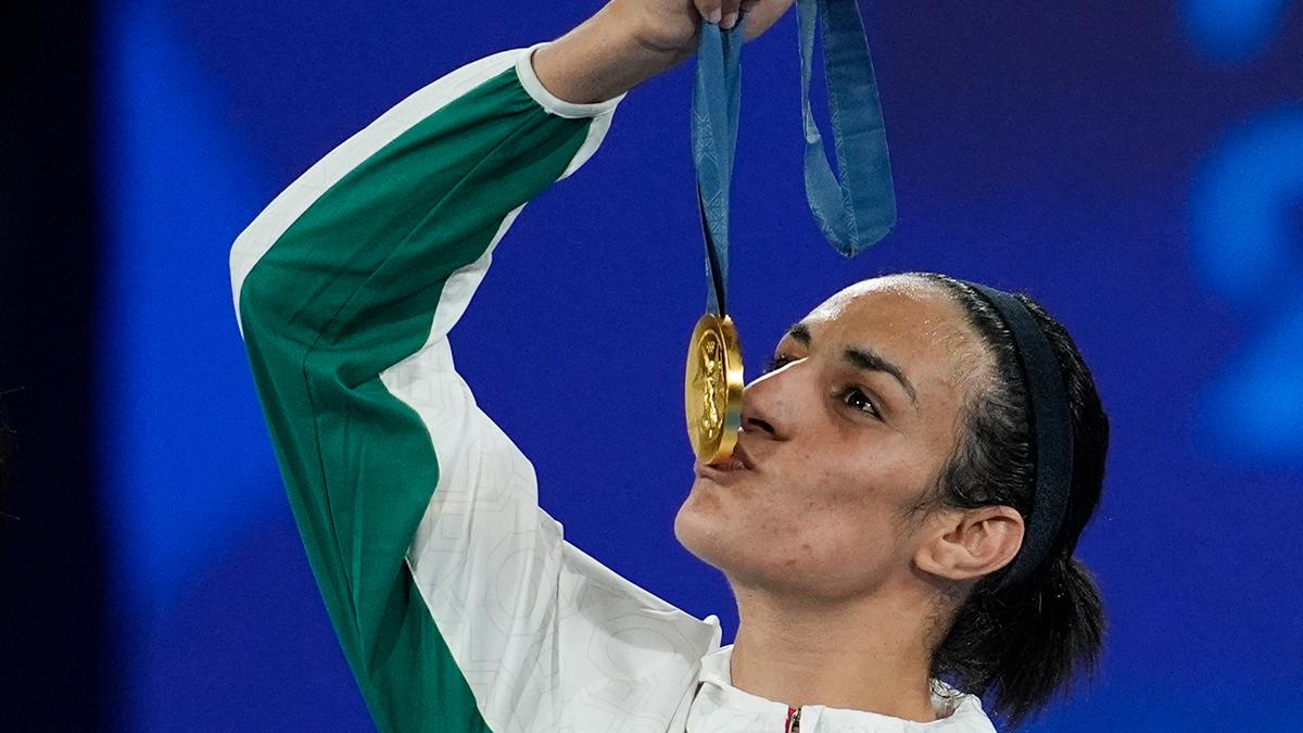 Imane Khelif cierra con un metal dorado su aventura