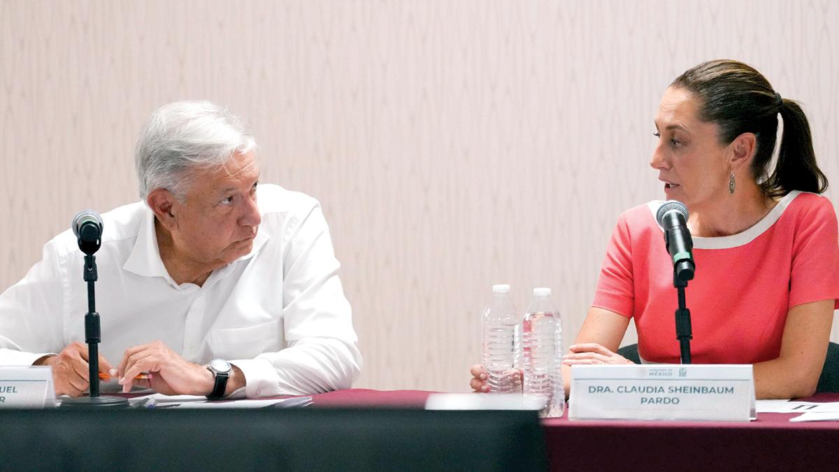 Arrancan AMLO y Sheinbaum penúltima gira en Chihuahua