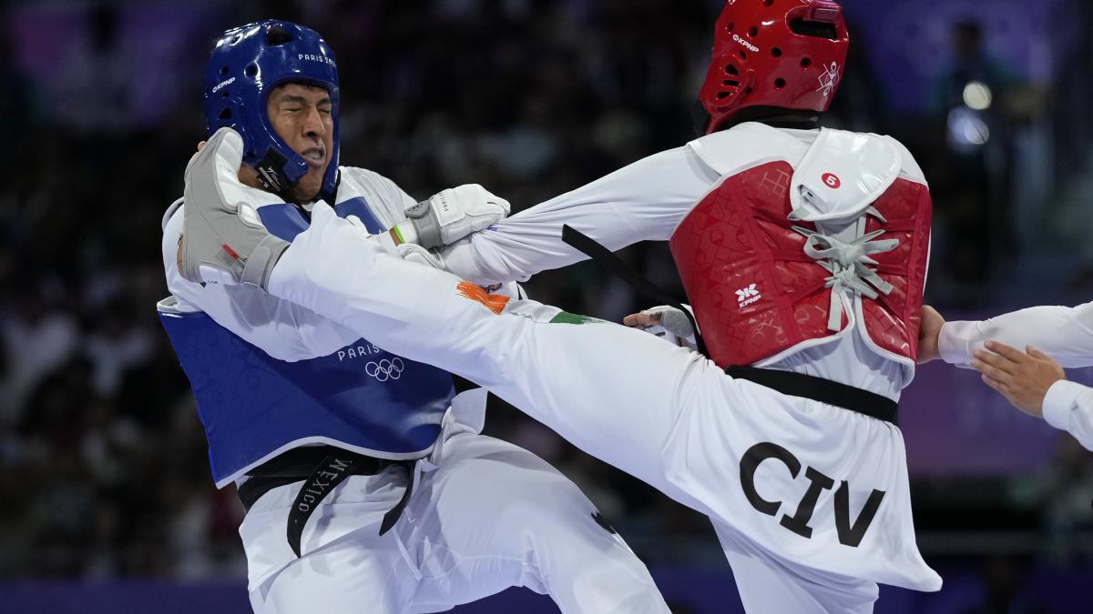 París 2024: Carlos Sansores pierde el duelo por el bronce y se queda fuera del podio en taekwondo