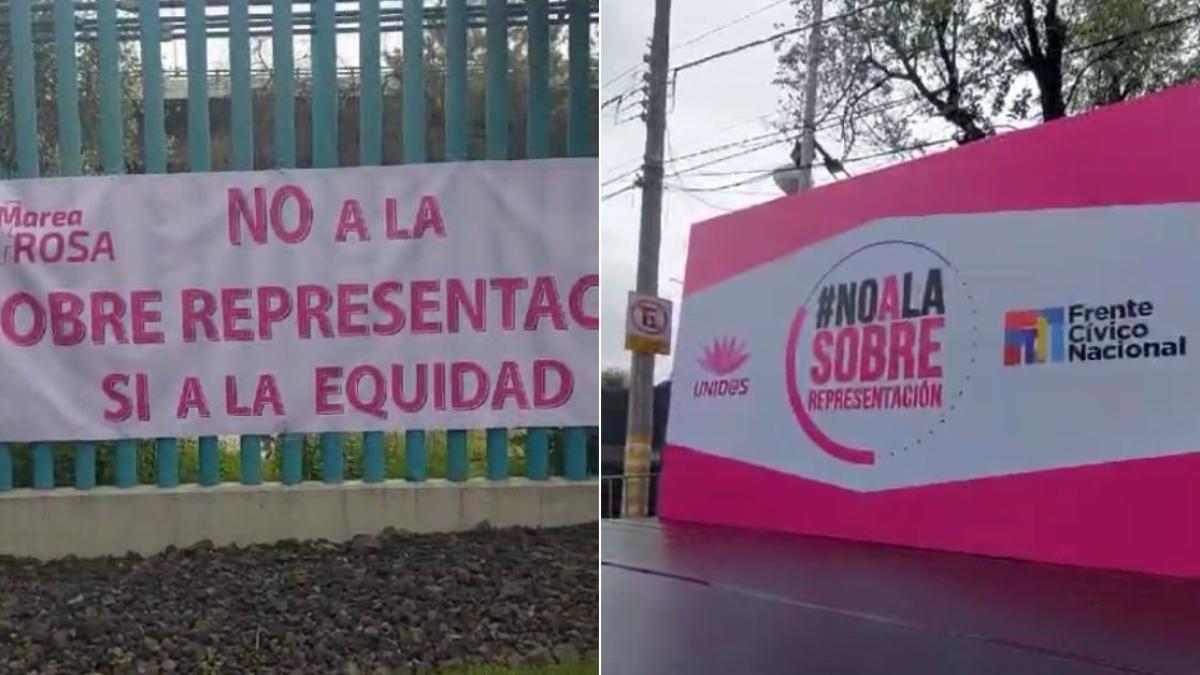 ‘Marea rosa’: Así se desarrolla la concentración frente al INE este domingo 11 de julio; sigue la información al momento