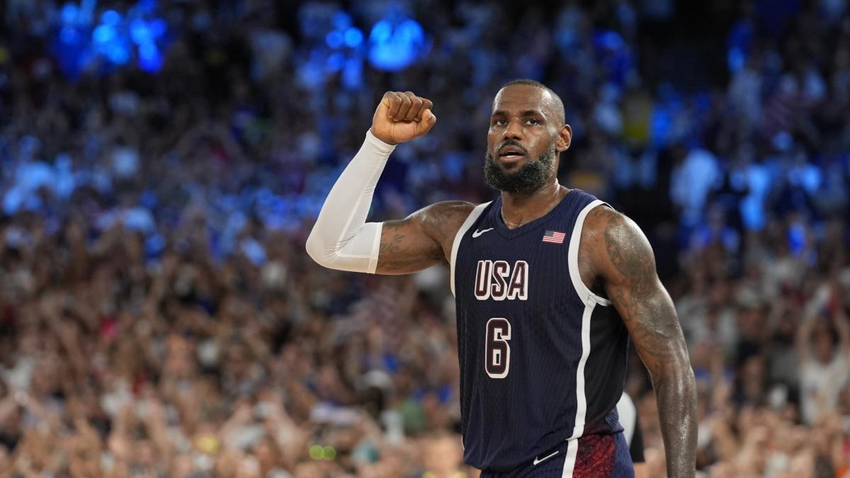 LeBron James dice adiós a los Juegos Olímpicos de Los Ángeles 2028