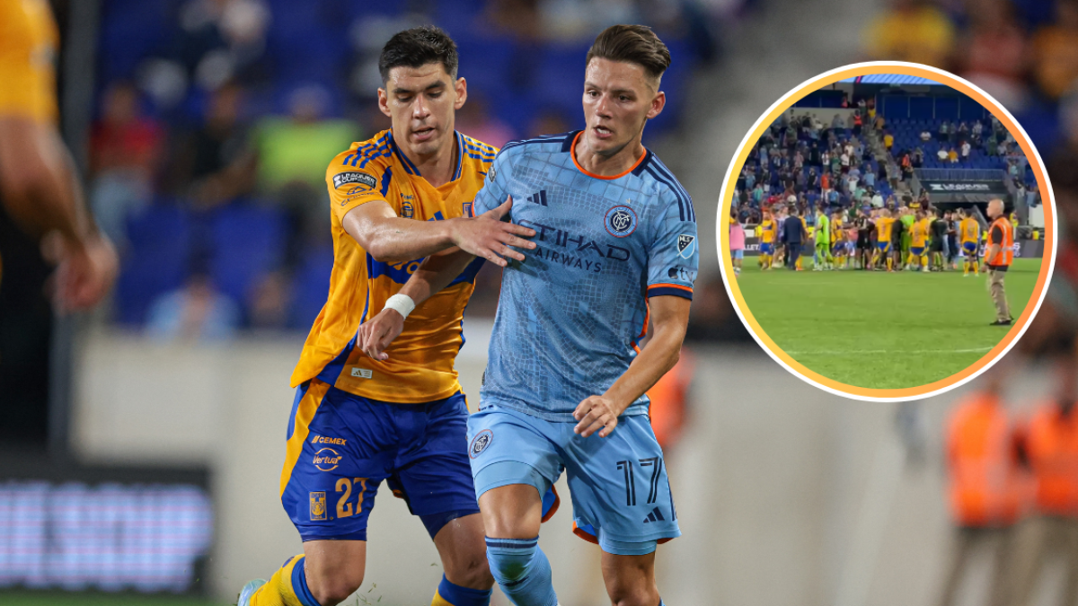 Leagues Cup: Tigres vs New York termina caliente y a punto de llegar a los golpes (VIDEO)