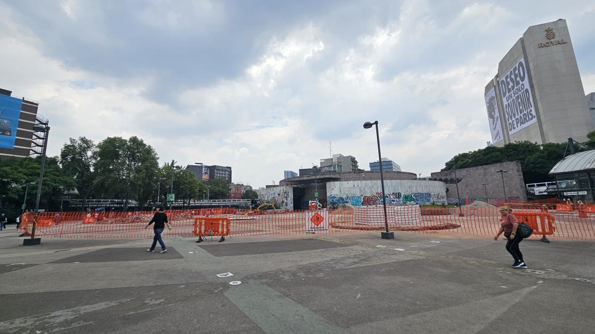 Para septiembre, nueva imagen de la Glorieta de los Insurgentes