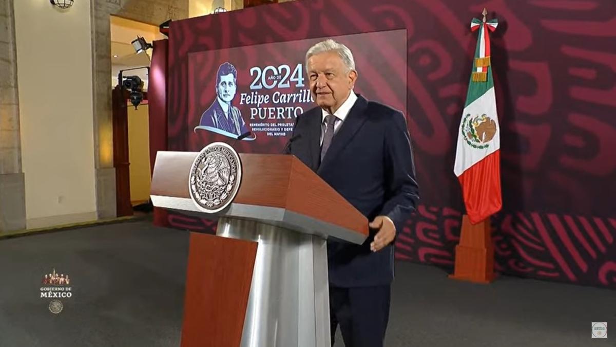 AMLO acusa que intento de frenar discusión de reforma judicial es “franca violación a la Constitución”