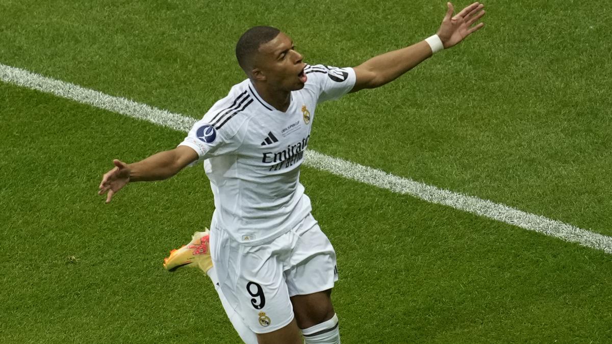 VIDEO: Así fue el impresionante gol de Kylian Mbappé en su debut con el Real Madrid