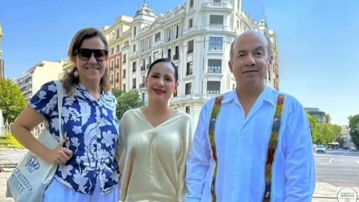 Sandra Cuevas fue a España para invitar a Calderón a formar un partido, afirma AMLO