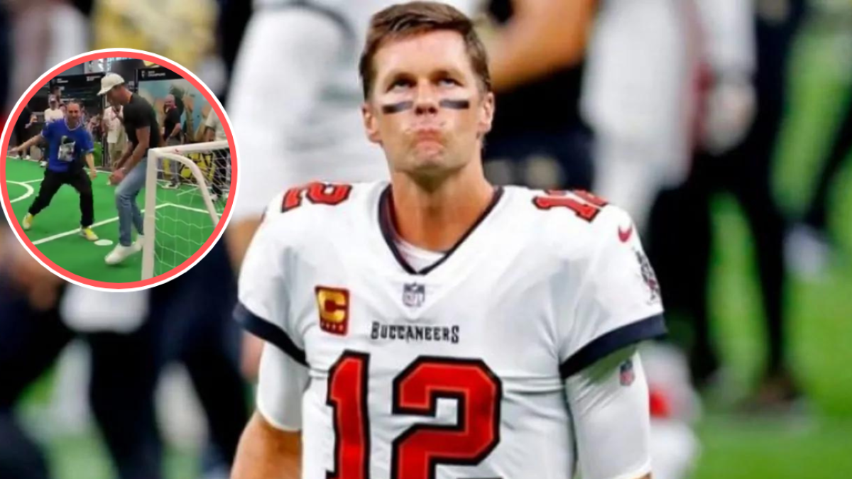 Tom Brady se aleja de la NFL y sorprende al mostrar sus habilidades en el futbol soccer (VIDEO)