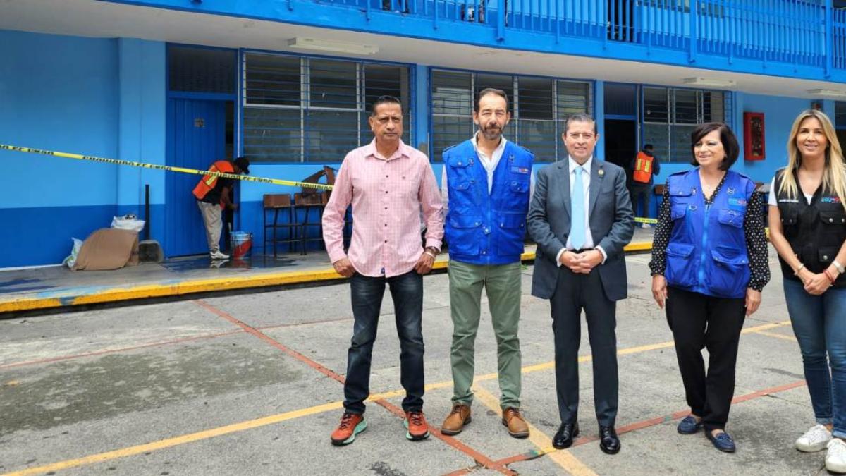 Rehabilitamos escuelas para un buen regreso a clases, afirma Giovani Gutiérrez