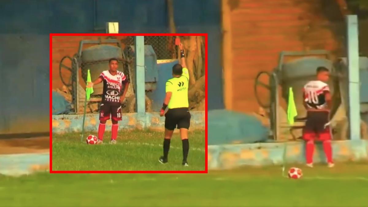 VIDEO: ¡Insólito! Jugador en Perú es expulsado por hacer pipí en pleno partido