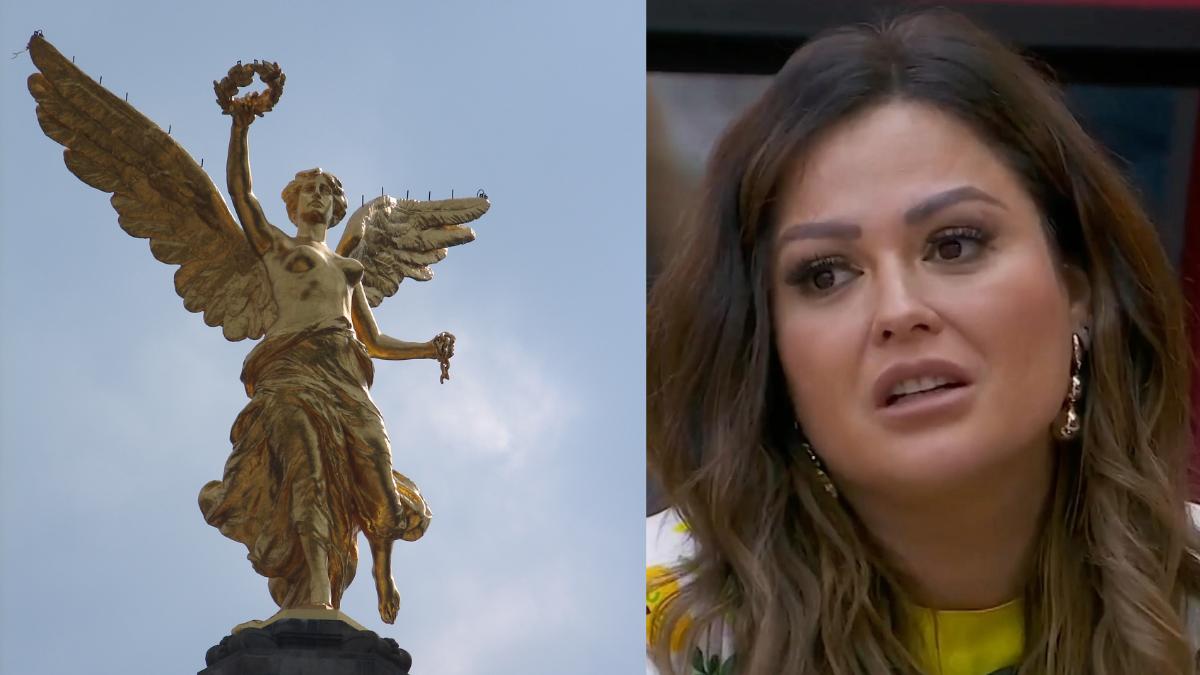 Convocan a mega festejo en el Ángel de la Independencia si Mariana Echeverría sale de La Casa de los Famosos México 2