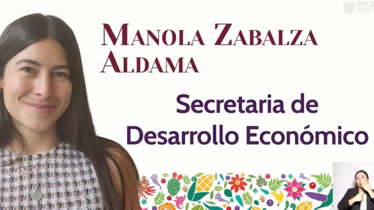 ¿Quién es Manola Zabalza Aldama, titular de la Secretaría de Desarrollo Económico CDMX en el gabinete de Clara Brugada?