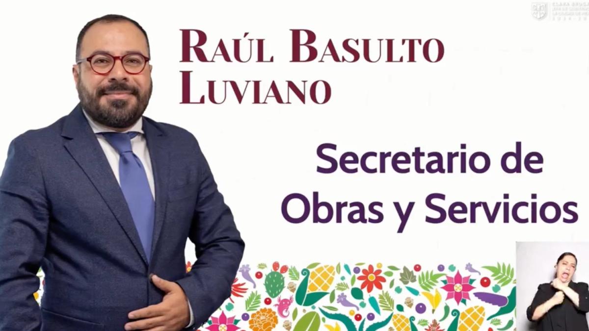 ¿Quién es Raúl Basulto Luviano, titular de la Secretaría de Obras y Servicios CDMX en el gabinete de Clara Brugada?