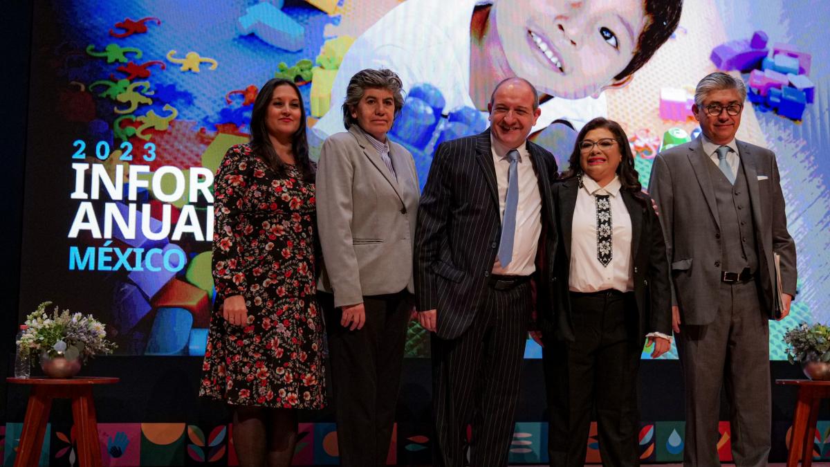 Arropa Unicef a Brugada con tres acciones en favor de niñas y niños