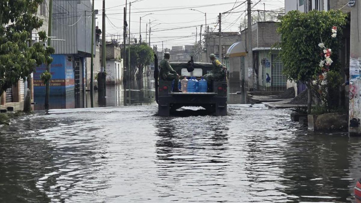 Niveles de agua en Chalco han disminuido “significativamente”, afirma Protección Civil