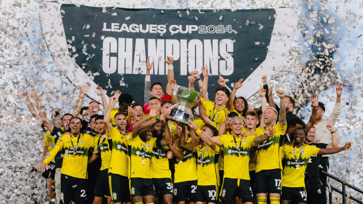 Columbus Crew se corona campeón de Leagues Cup 2024 y celebra con lentes realidad virtual (VIDEO)