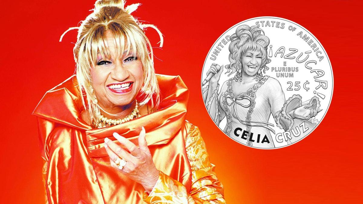 ¡Azúcar!.. Honran a la reina de la salsa, Celia Cruz, con moneda en EU