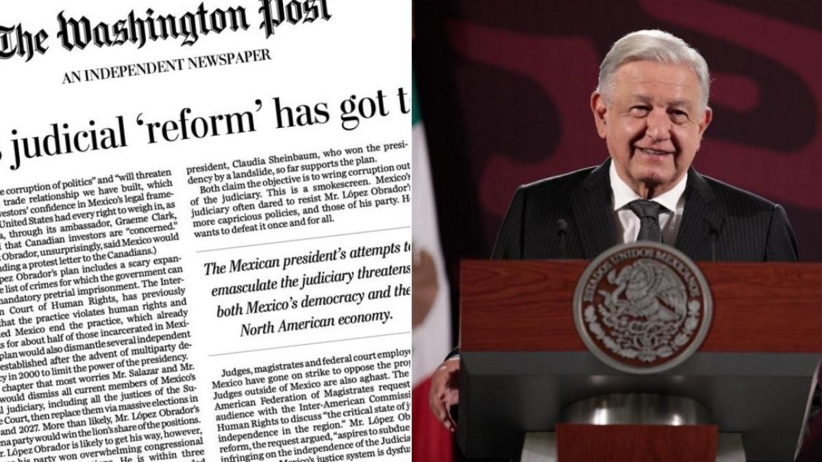 AMLO busca “derrotar de una vez por todas” al Poder Judicial por oponerse a sus “caprichos”: TWP