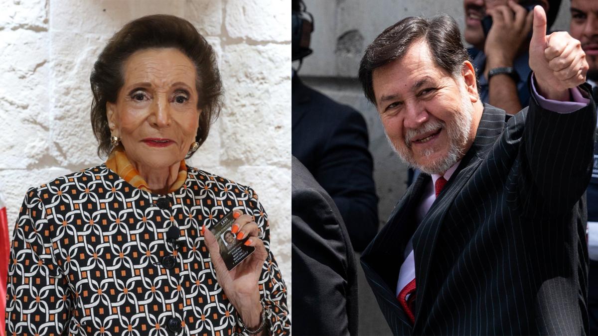 Van Ifigenia y Noroña como presidentes de las Cámaras