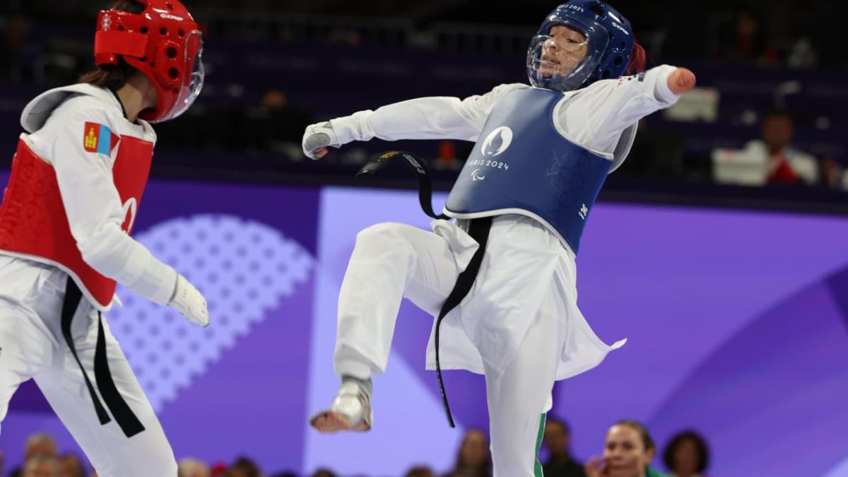 París 2024: Jessica García pierde combate por la medalla de bronce en parataekwondo