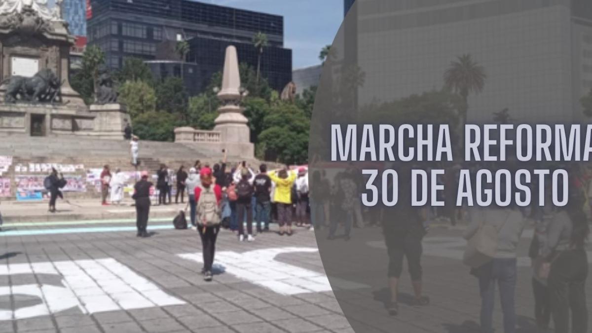 Protestan en Reforma por Día de las Víctimas de Desaparición Forzada; estos son los cierres y alternativas viales