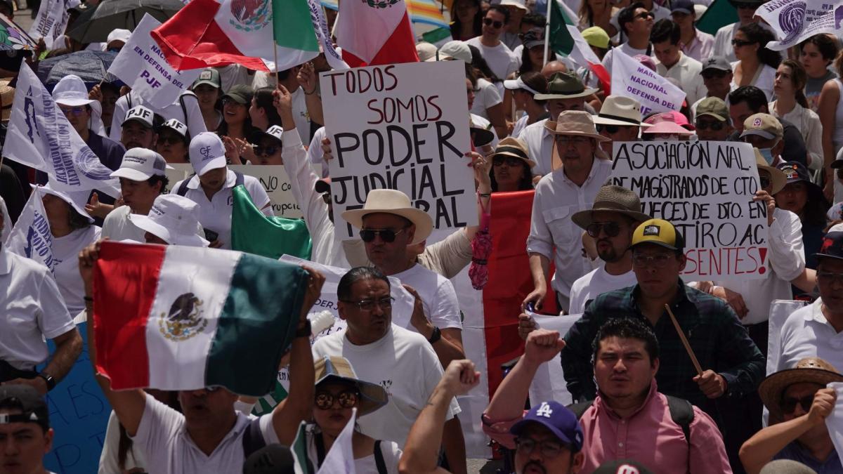 Reforma judicial: Magistrados y jueces se unirán a la marcha convocada por estudiantes en CDMX