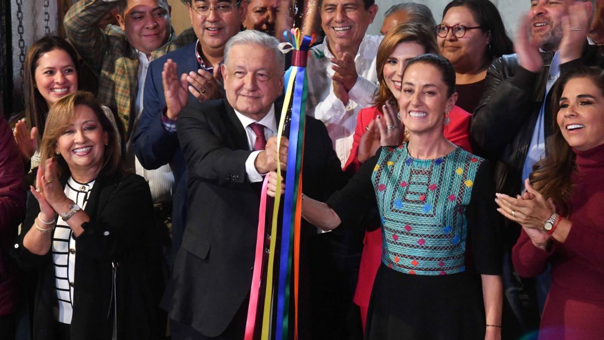 Claudia Sheinbaum felicita a AMLO por cierre de gobierno: “Ha cambiado para bien la historia de nuestro país”